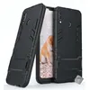 Image de Housse etui coque rigide anti choc pour Huawei Honor Play + film ecran - NOIR - htdmobiles