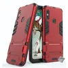 Image de Housse etui coque rigide anti choc pour Xiaomi Mi A2 Lite + verre trempe - ROUGE - htdmobiles