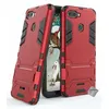 Image de Housse etui coque rigide anti choc pour Xiaomi Redmi 6A + film ecran - ROUGE - htdmobiles