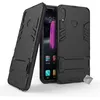 Image de Housse etui coque rigide anti choc pour Huawei Honor 8X + film ecran - NOIR - htdmobiles