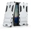 Image de Housse etui coque rigide anti choc pour Nokia 2.1 (2018) + film ecran - ARGENT - htdmobiles
