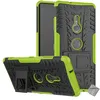 Image de Housse etui coque rigide anti choc pour Sony Xperia XZ3 + verre trempe - VERT - htdmobiles