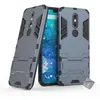 Image de Housse etui coque rigide anti choc pour Nokia 7.1 (2018) + film ecran - BLEU FONCE - htdmobiles