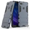 Image de Housse etui coque rigide anti choc pour Xiaomi Mi 8 Lite + film ecran - BLEU FONCE - htdmobiles