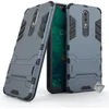 Image de Housse etui coque rigide anti choc pour Nokia 5.1 Plus (2019) + film ecran - BLEU FONCE - htdmobiles