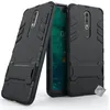 Image de Housse etui coque rigide anti choc pour Nokia 5.1 Plus (2019) + verre trempe - NOIR - htdmobiles
