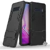 Image de Housse etui coque rigide anti choc pour Samsung Galaxy S10+ Plus + verre trempe - NOIR - htdmobiles