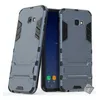 Image de Housse etui coque rigide anti choc pour Samsung Galaxy J4+ Plus (2018) + verre trempe - BLEU FONCE - htdmobiles