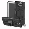 Image de Housse etui coque rigide anti choc pour Sony Xperia 10 + verre trempe - NOIR - htdmobiles