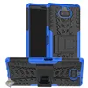 Image de Housse etui coque rigide anti choc pour Sony Xperia 10 Plus + film ecran - BLEU - htdmobiles