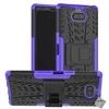 Image de Housse etui coque rigide anti choc pour Sony Xperia 10 Plus + verre trempe - MAUVE - htdmobiles