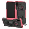 Image de Housse etui coque rigide anti choc pour Asus Zenfone Max Pro M2 ZB631KL + verre trempe - ROSE - htdmobiles