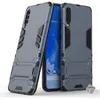 Image de Housse etui coque rigide anti choc pour Samsung Galaxy A70 + verre trempe - BLEU FONCE - htdmobiles