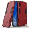Image de Housse etui coque rigide anti choc pour Samsung Galaxy A70 + verre trempe - ROUGE - htdmobiles