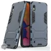 Image de Housse etui coque rigide anti choc pour Samsung Galaxy A10 + film ecran - BLEU FONCE - htdmobiles