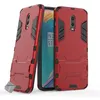 Image de Housse etui coque rigide anti choc pour OnePlus 7 + film ecran - ROUGE - htdmobiles