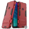 Image de Housse etui coque rigide anti choc pour Huawei Y9 Prime (2019) + verre trempe - ROUGE - htdmobiles