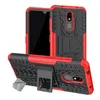 Image de Housse etui coque rigide anti choc pour Nokia 3.2 + verre trempe - ROUGE - htdmobiles