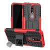 Image de Housse etui coque rigide anti choc pour Nokia 4.2 + film ecran - ROUGE - htdmobiles