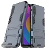Image de Housse etui coque rigide anti choc pour Xiaomi Mi A3 + film ecran - BLEU FONCE - htdmobiles