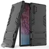 Image de Housse etui coque rigide anti choc pour Samsung Galaxy Note 10+ Plus + verre trempe - NOIR - htdmobiles