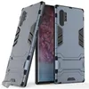 Image de Housse etui coque rigide anti choc pour Samsung Galaxy Note 10+ Plus + verre trempe - BLEU FONCE - htdmobiles