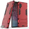 Image de Housse etui coque rigide anti choc pour Samsung Galaxy Note 10+ Plus + verre trempe - ROUGE - htdmobiles