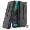 Image de Housse etui coque rigide anti choc pour Oppo Reno 2 + film ecran - NOIR - htdmobiles