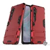 Image de Housse etui coque rigide anti choc pour Xiaomi Mi Note 10 + film ecran - ROUGE - htdmobiles