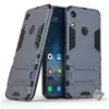 Image de Housse etui coque rigide anti choc pour Huawei Y6s + verre trempe - BLEU FONCE - htdmobiles
