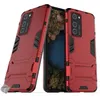 Image de Housse etui coque rigide anti choc pour Huawei P40 Pro + film ecran - ROUGE - htdmobiles