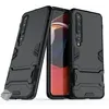 Image de Housse etui coque rigide anti choc pour Xiaomi Mi 10 / Mi 10 Pro + verre trempe - NOIR - htdmobiles