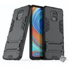 Image de Housse etui coque rigide anti choc pour Xiaomi Redmi Note 9 Pro + verre trempe - NOIR - htdmobiles