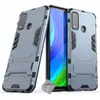 Image de Housse etui coque rigide anti choc pour Huawei P Smart (2020) + film ecran - BLEU FONCE - htdmobiles