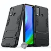 Image de Housse etui coque rigide anti choc pour Huawei P Smart (2020) + verre trempe - NOIR - htdmobiles
