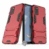 Image de Housse etui coque rigide anti choc pour Oppo A72 + film ecran - ROUGE - htdmobiles