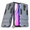 Image de Housse etui coque rigide anti choc pour Xiaomi Redmi 9 + verre trempe - BLEU FONCE - htdmobiles