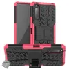 Image de Housse etui coque rigide anti choc pour Sony Xperia 10 II + film ecran - ROSE - htdmobiles