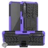 Image de Housse etui coque rigide anti choc pour Sony Xperia 10 II + film ecran - MAUVE - htdmobiles