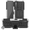 Image de Housse etui coque rigide anti choc pour Sony Xperia 10 II + verre trempe - BLANC - htdmobiles