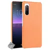 Image de Housse etui coque rigide simili cuir crocodile pour Sony Xperia 10 II + film ecran - ORANGE - htdmobiles