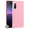 Image de Housse etui coque rigide simili cuir crocodile pour Sony Xperia 10 II + verre trempe - ROSE - htdmobiles