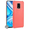Image de Housse etui coque rigide simili cuir crocodile pour Xiaomi Redmi Note 9 Pro + film ecran - ROUGE - htdmobiles