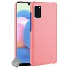 Image de Housse etui coque rigide simili cuir crocodile pour Samsung Galaxy A41 + film ecran - ROSE - htdmobiles