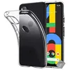 Image de Housse etui coque gel fine pour Google Pixel 4a 4G + verre trempe - TRANSPARENT TPU - htdmobiles