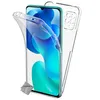 Image de Housse etui coque silicone gel 360 integrale Xiaomi Mi 10 Lite 5G + film ecran - TRANSPARENT - htdmobiles