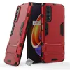 Image de Housse etui coque rigide anti choc pour Realme 7 + film ecran - ROUGE - htdmobiles