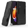 Image de Housse etui coque rigide anti choc pour Realme 7 + verre trempe - NOIR - htdmobiles