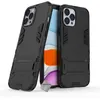 Image de Housse etui coque rigide anti choc pour Apple iPhone 12 Pro Max + film ecran - NOIR - htdmobiles