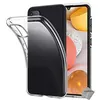 Image de Housse etui coque silicone fine Samsung Galaxy A42 5G + film ecran - TRANSPARENT TPU - htdmobiles